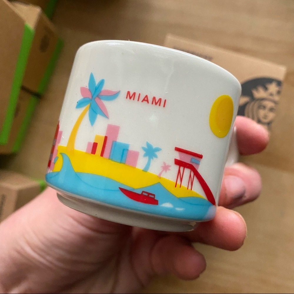 Starbucks Miami You Are Here Ornament 2 oz - Picture 3 of 5